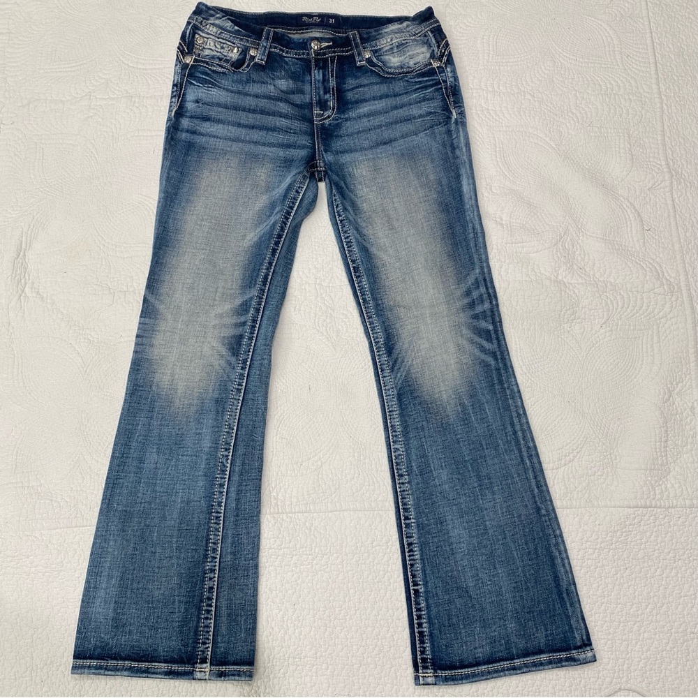 Miss Me Low-Rise Boot jeans Size 31 - Picture 5 of 13